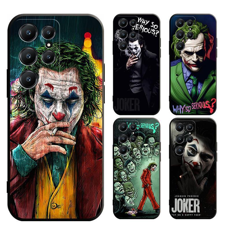 เคสสําหรับ Samsung S25 S24 PLUS ULTRA FE Joker the Clown Case Soft Cover