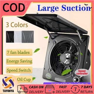 10in Kitchen exhaust fan with hood，Kitchen exhaust fan,exhaust fan for bathroom Pure copper motor