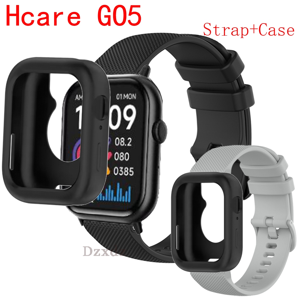 เคส Hcare GO5 case สายรัดซิลิโคนพร้อมอุปกรณ์เสริมเคสสร้อยข้อมือวงสําหรับ Hcare GO5 go 5