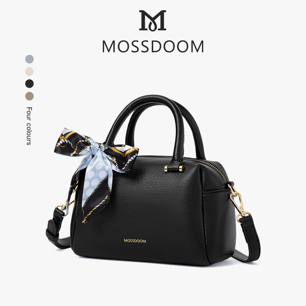 MOSSDOOM Marcia Bag กระเป๋าสำหรับผู้หญิง ดีไซน์เรียบ ผูกโบว์ให้ความหรูหรา