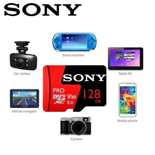 Sony/class 10 TF 16GB 64GB 1024TB 128GB 256GB การ์ดแฟลช Micro SD