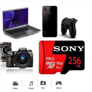 Sony/class 10 TF 16GB 64GB 1024TB 128GB 256GB การ์ดแฟลช Micro SD