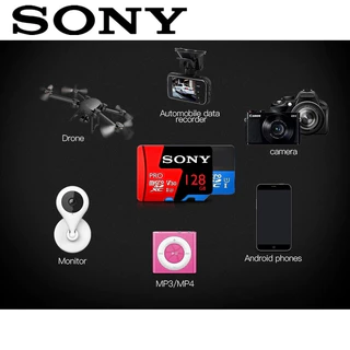 Sony/class 10 TF 16GB 64GB 1024TB 128GB 256GB การ์ดแฟลช Micro SD