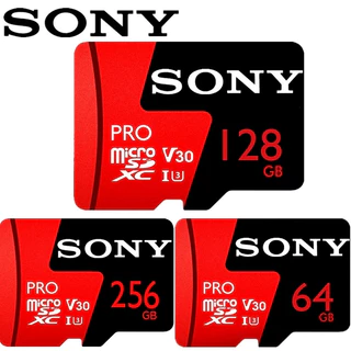 Sony/class 10 TF 16GB 64GB 1024TB 128GB 256GB การ์ดแฟลช Micro SD