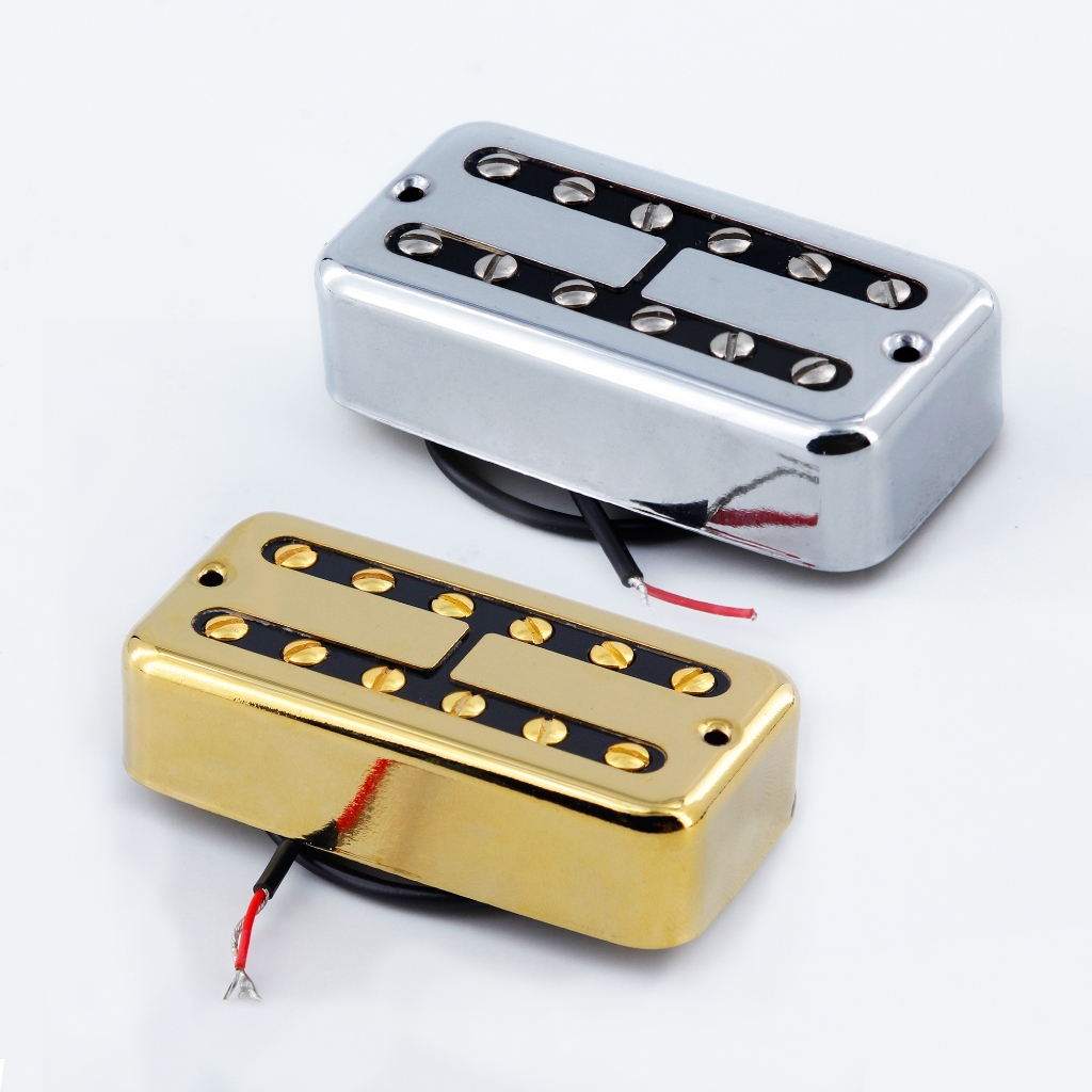 FLEOR 1 ชิ้น Alnico 2 FT สไตล์กีตาร์ไฟฟ้า Humbucker รถกระบะคอ/สะพานรถกระบะ