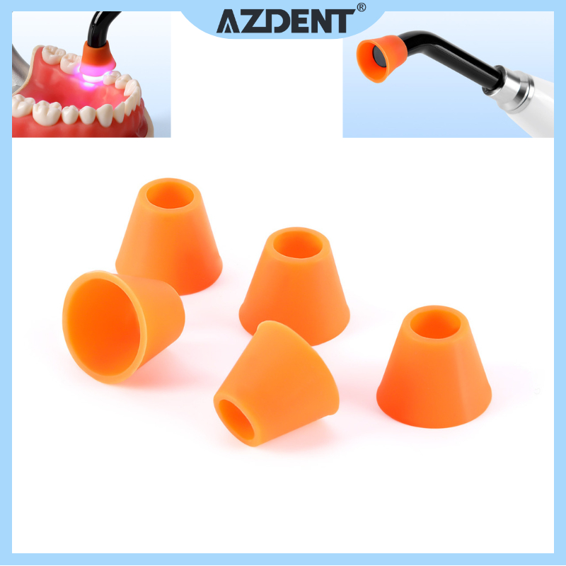 5 ชิ้น Light Guide Rod Light Shield ทันตกรรม Light Curing อุปกรณ์เสริม Autoclavable AZDENT