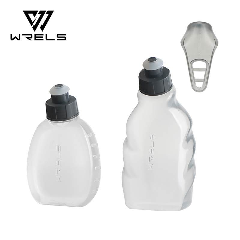 WRELS 180ml 250ml ขวดน้ํากีฬา PP5 BPA ฟรีสําหรับเข็มขัดวิ่ง#SH17