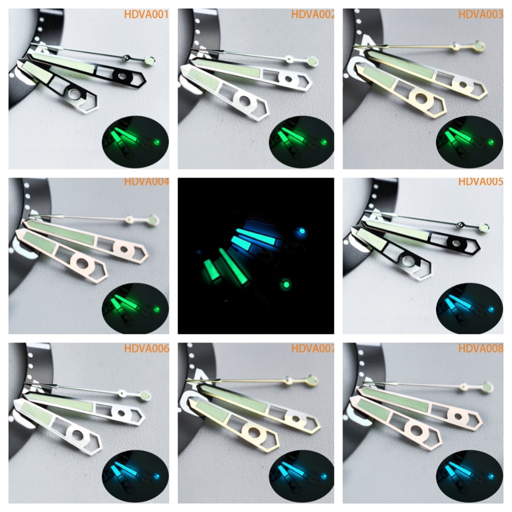 อุปกรณ์เสริมนาฬิกา ปรับให้เข้ากับ NH35 Pointer NH36/4R/7S Movement Luminous Watch เข็ม