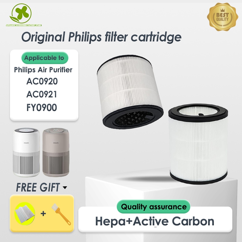 ผู้ขายในพื้นที่เปลี่ยนตัวกรองที่รองรับ Philips FY0900 AC0920 AC0921 HEPA&Active Carbon