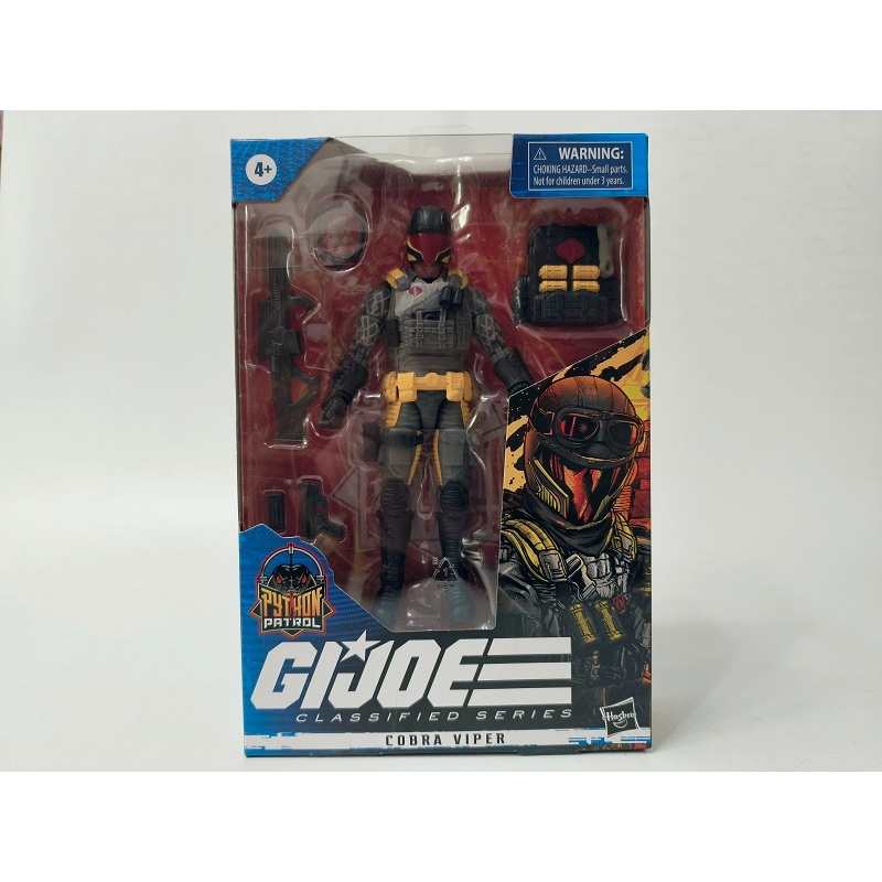 6"gi Joe Classified Series Cobra Viper PVC Action Figure ของเล่นพร้อมกล่อง