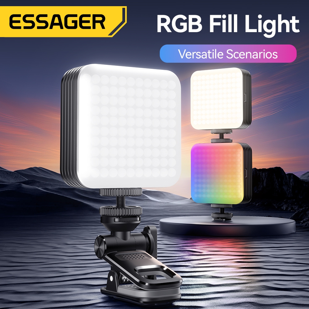 Essager Type-C มัลติฟังก์ชั่น RGB เติมแสง
