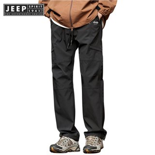 Jeep SPIRIT 1941 ESTD กางเกงโจมตีชุดทํางานกันน้ําและกันลมใหม…