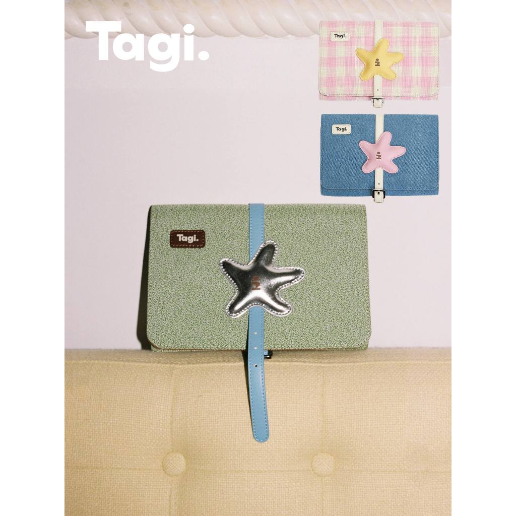 Tagi. Star Folding Jewelry Bag กระเป๋าใส่เครื่องประดับพับได้รูปดาว กระเป๋าใส่เครื่องประดับพกพา