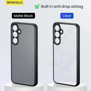 BKWHALE Matte โปร่งแสงเคสโทรศัพท์สําหรับ Samsung Galaxy A57 A37 A27 A17 A07 A56 A36 A26 A16 A06 A55 A54 A35 A34 A25 A24 A15 A14 S23 S24 S24 S26 FE S25