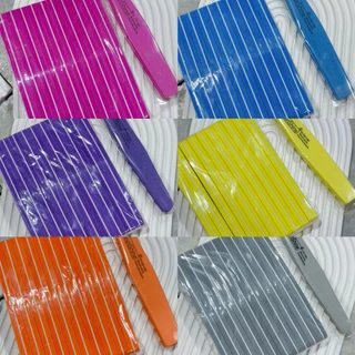 Sunshine 100/180（10 ชิ้น）บัฟ ตะไบบัฟ ตะไบเล็บ รุ่นหนา ตะไบบัพ บัฟละเอียด ลดความมัน แต่งทรงเล็บ