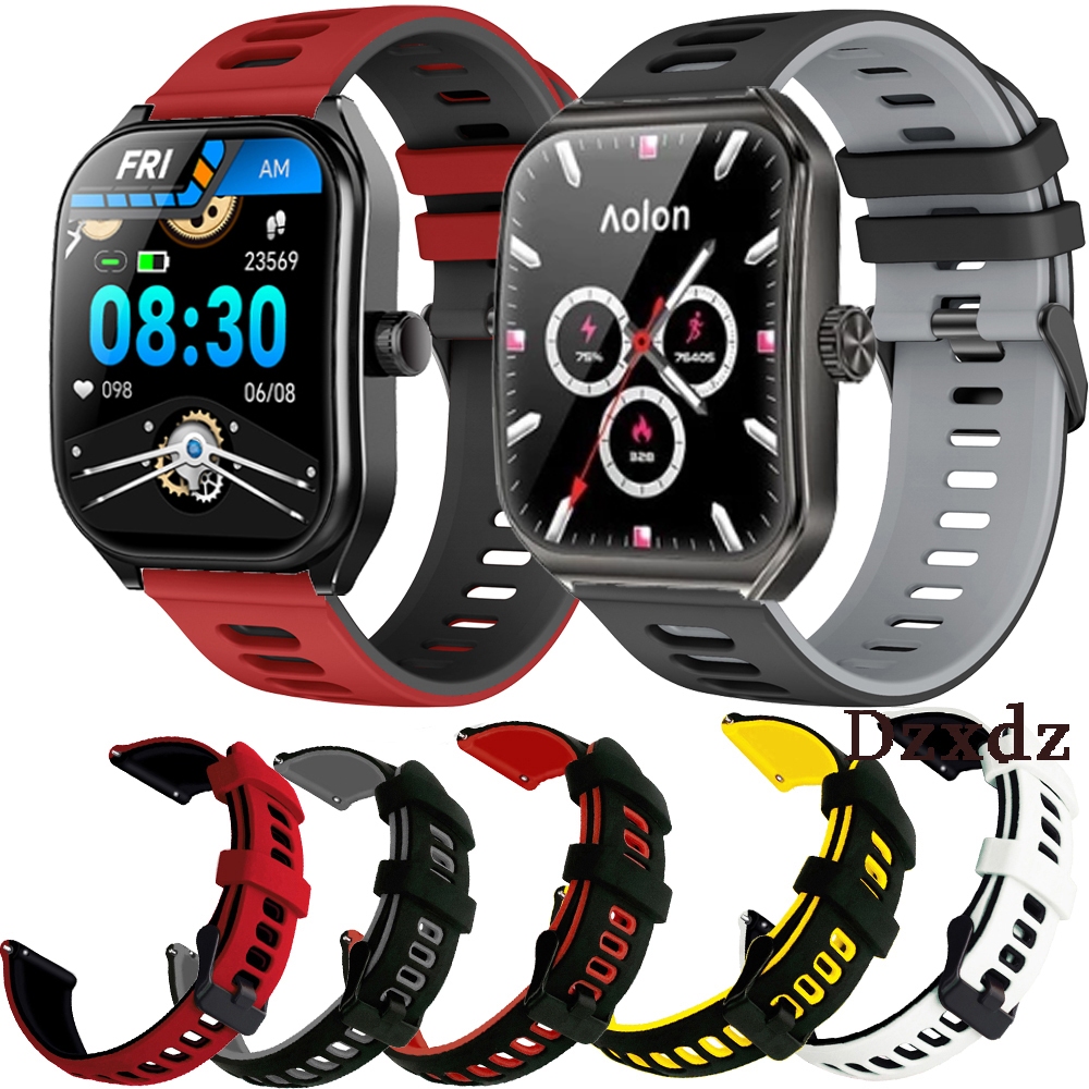 Aolon Curve2 สมาร์ทนาฬิกาสําหรับ Aolon Curve 2 SmartWatch สายรัดข้อมือซิลิโคนสร้อยข้อมืออุปกรณ์เสริม