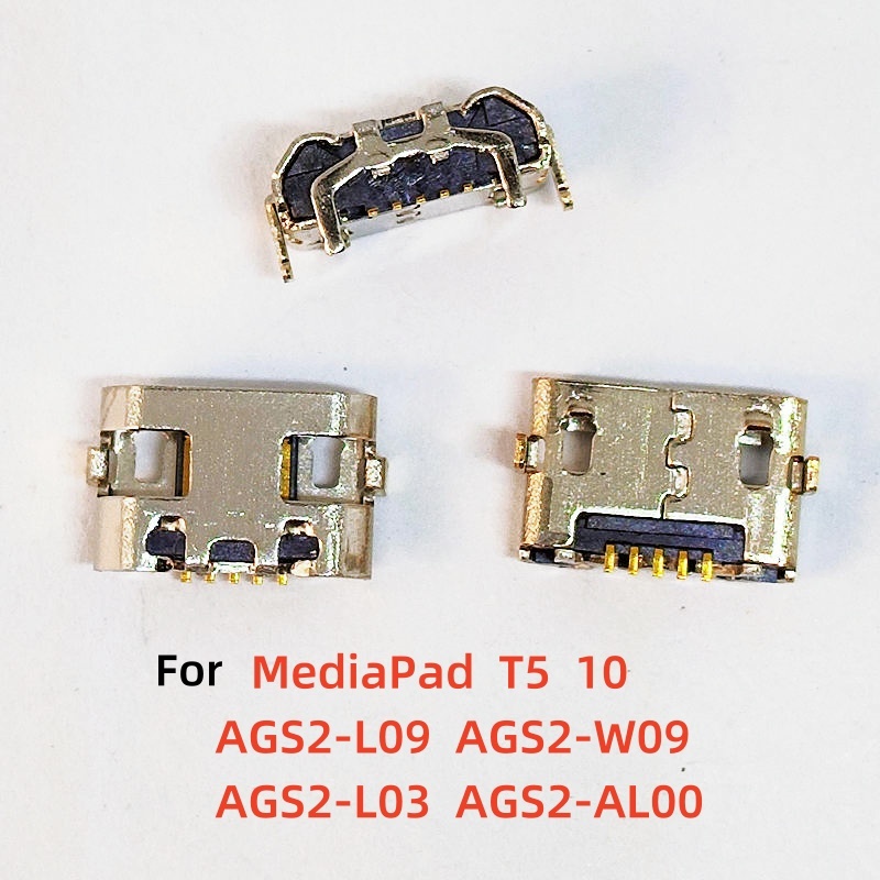 10-50 ชิ้นพอร์ตชาร์จปลั๊ก Usb Charger Dock Connector สําหรับ Huawei MediaPad T5 10 AGS2-L09 AGS2-W09