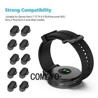 Garmin Fenix 7X 7S 7 5 5S 5X 6 6S 6X Enduro EPIX GEN 2 Venu SQ 2 Plus Instinct 2S พอร์ตชาร์จกันฝุ่นปลั๊กฝาครอบหมวก