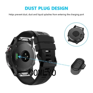 Garmin Fenix 7X 7S 7 5 5S 5X 6 6S 6X Enduro EPIX GEN 2 Venu SQ 2 Plus Instinct 2S พอร์ตชาร์จกันฝุ่นปลั๊กฝาครอบหมวก
