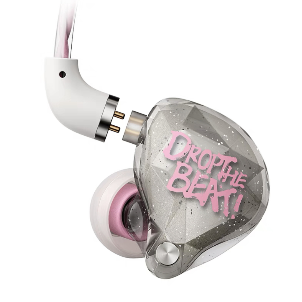 Whizzer OperaFactory OS1 Beat In-ear Monitor 10 มม. กราฟีนไดอะแฟรมหูฟังไดนามิกหูฟังไฮไฟเบสป๊อปเอียร์บัดพร้อมสาย OFC 5N