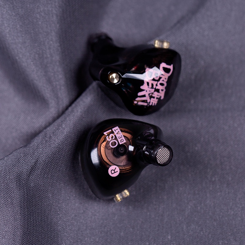 Whizzer OperaFactory OS1 Beat In-ear Monitor 10 มม. กราฟีนไดอะแฟรมหูฟังไดนามิกหูฟังไฮไฟเบสป๊อปเอียร์บัดพร้อมสาย OFC 5N