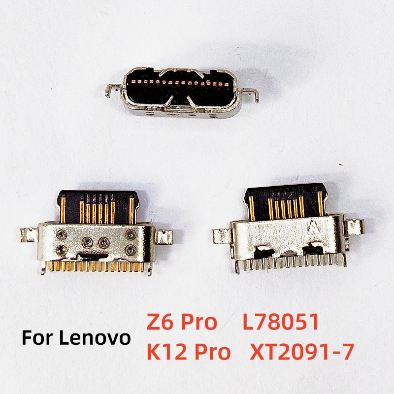 2-10 ชิ้นชาร์จ Usb แท่นชาร์จพอร์ตปลั๊กสําหรับ Lenovo Z6 Pro L78051 / K12 Pro XT2091-7 อะไหล่