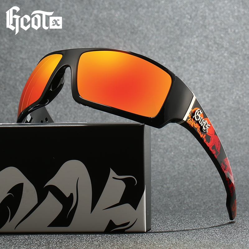 Gcotx Y2K West Coast UV400 แว่นกันแดดผู้ชายดีไซน์แบรนด์ G005