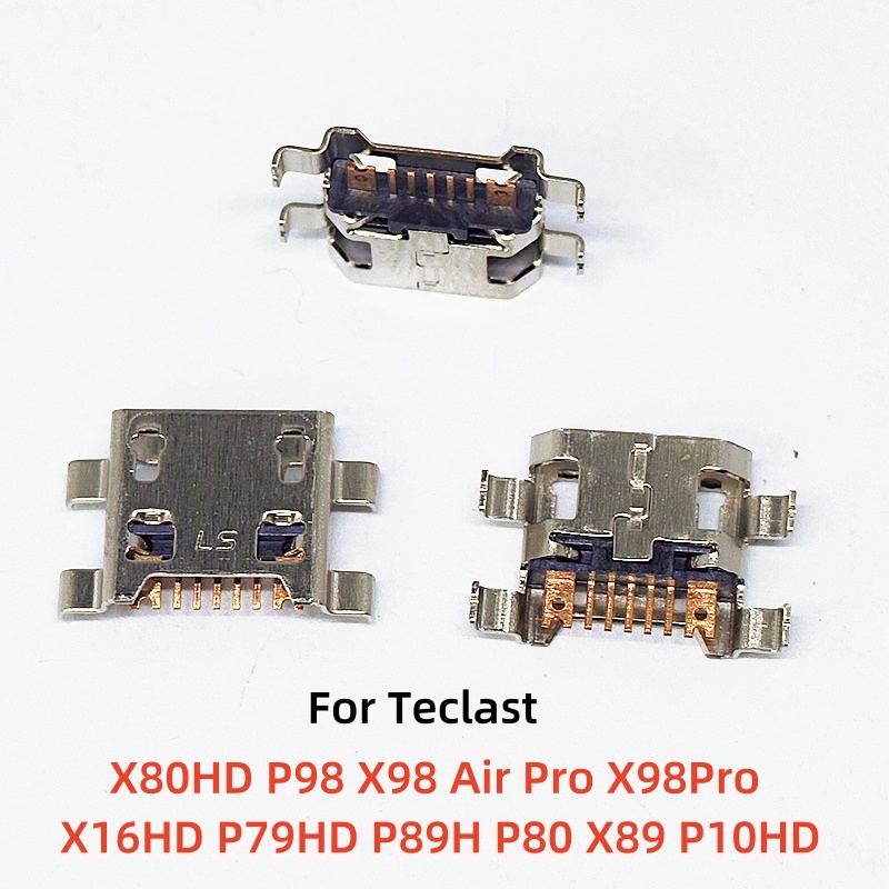 2-10pcs Charger Dock ปลั๊ก USB ชาร์จพอร์ตสําหรับ Teclast X80HD P98 X98 Air Pro X98Pro X16HD P79HD P8