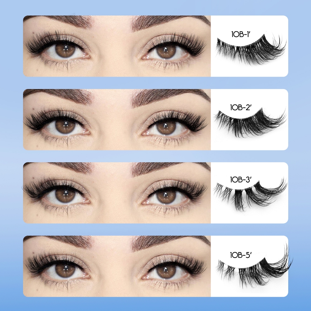 Half Lashes แต่งหน้าธรรมชาติยาว Cat Eye Lashes ดรามาติคขนตานุ่ม Faux Eyelash Extensions เครื่องมือ - รูปที่ 4