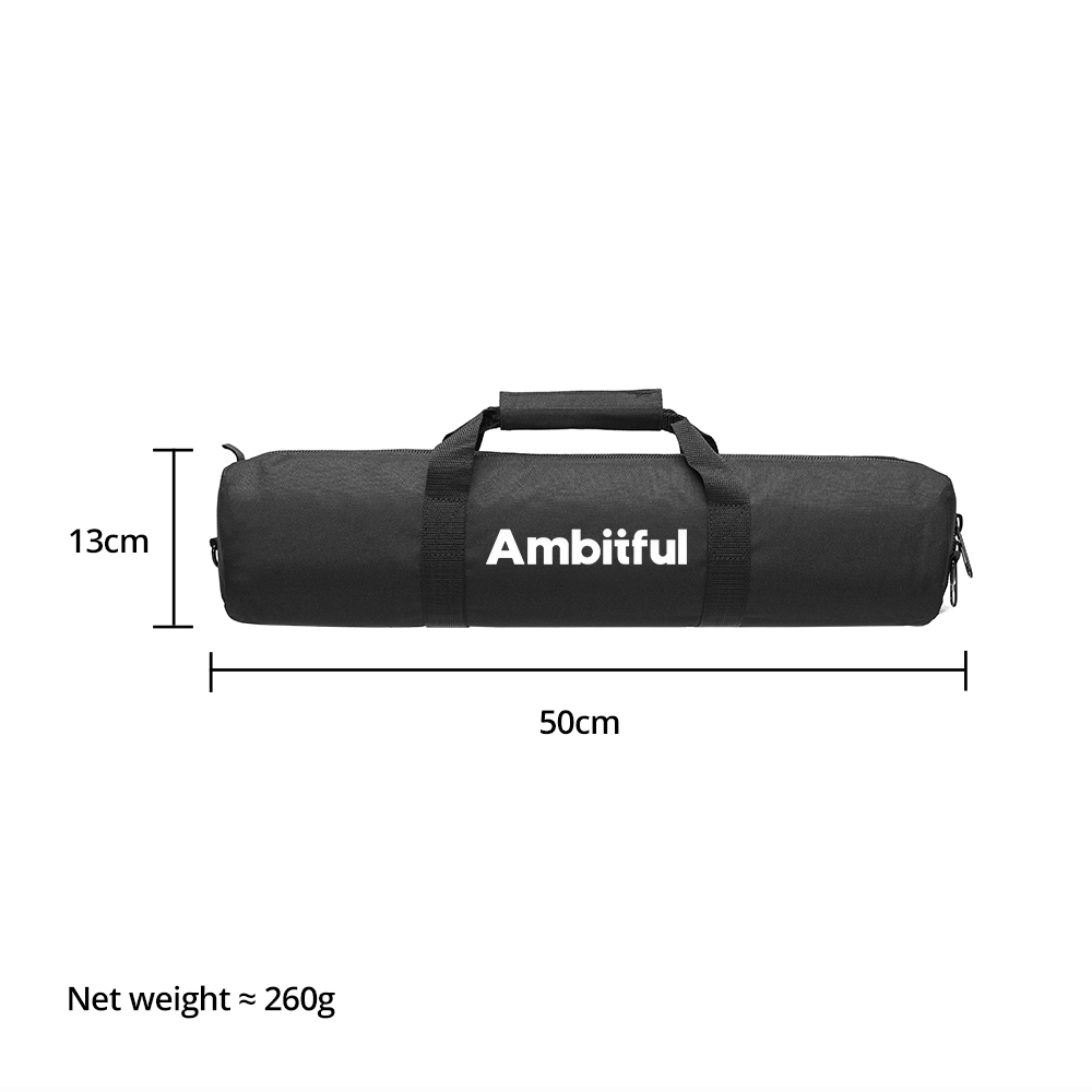 Ambitful 50 ซม. - 125 ซม.กระเป๋าถือขาตั้งกระเป๋าพกพาร่ม Softbox กระเป๋าถือ