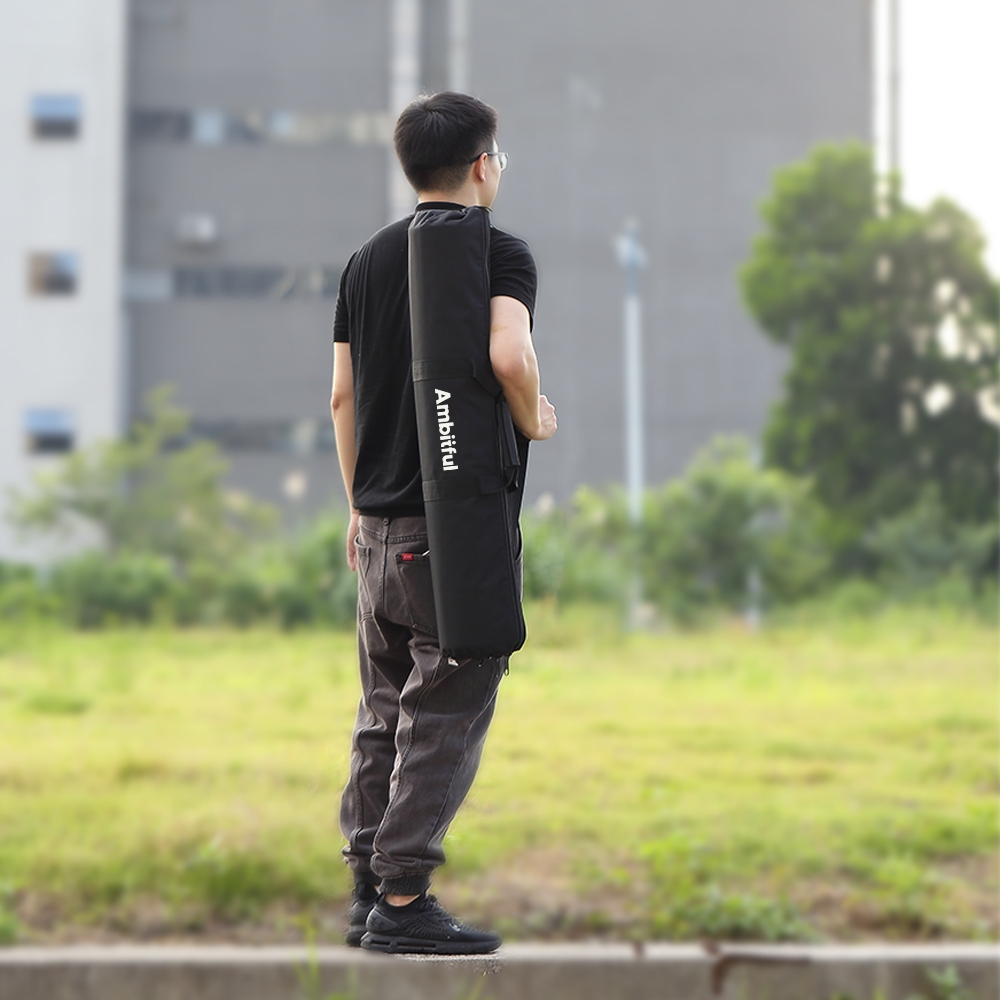 Ambitful 50 ซม. - 125 ซม.กระเป๋าถือขาตั้งกระเป๋าพกพาร่ม Softbox กระเป๋าถือ