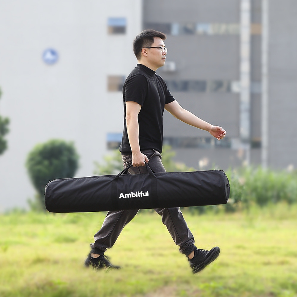Ambitful 50 ซม. - 125 ซม.กระเป๋าถือขาตั้งกระเป๋าพกพาร่ม Softbox กระเป๋าถือ