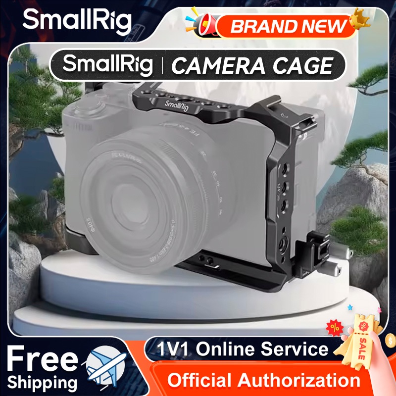 Smallrig กล้องกรง Handle Grip 1/4 "ขยายหลุมกล่องรองเท้าเย็น Quick Release สําหรับ Sony A7C A7CII A7C