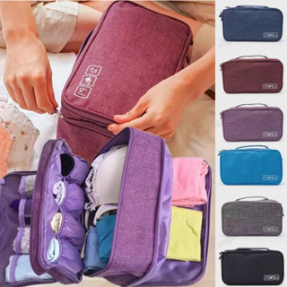 กระเป๋าจัดเก็บชุดชั้นใน ความจุขนาดใหญ่ สามารถเก็บชุดชั้นในแล…