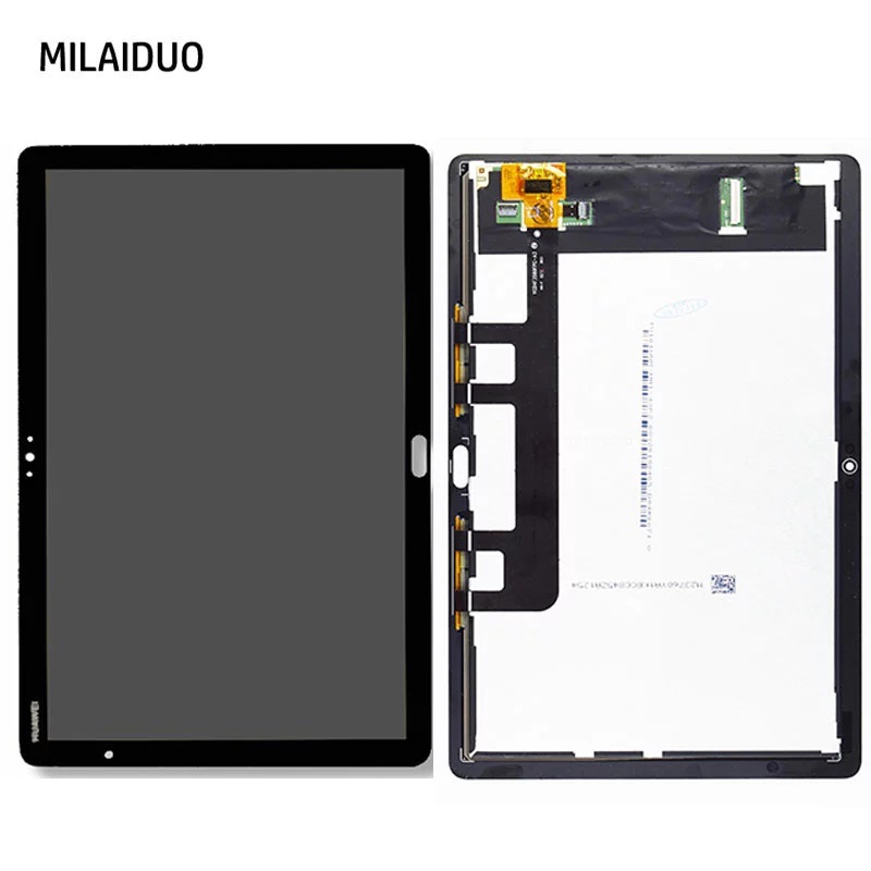สําหรับ Huawei Mediapad M5 Lite 10.1 BAH2-L09 L09C W19C จอแสดงผล LCD หน้าจอสัมผัส Digitizer Assembly