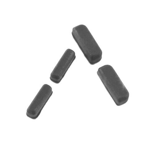 สีดําด้านล่างยางลื่นกันชนฟุต Pad สําหรับ Lenovo Thinkpad X1 คาร์บอน 7th Gen 20QD 20QE 20R1 20R2 X1 ค