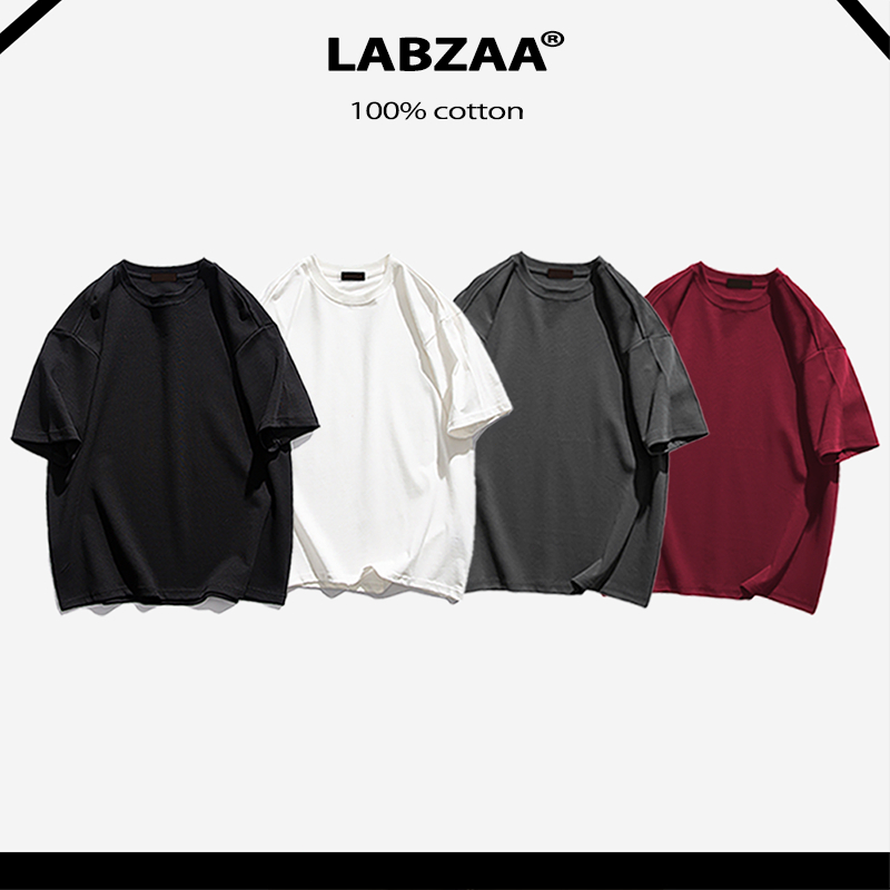 (จัดส่งตลอด 24 ชั่วโมง) เสื้อยืดผู้ชายทรงโอเวอร์ไซส์ แบบเปล่า ไม่ยับ ไม่ย้วย ดีไซน์คลาสสิก ระบายอากาศดี ผ้าฝ้าย YG0