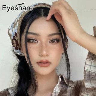 Eyeshare รุ่น BLACKSPOT มีค่าสายตา 0.00‑‑6.00 คอนแทคเลนส์สี โทนสีกลมกลืนธรรมชาติ รายปี Dia14.2 สี สีเทา 1คู่