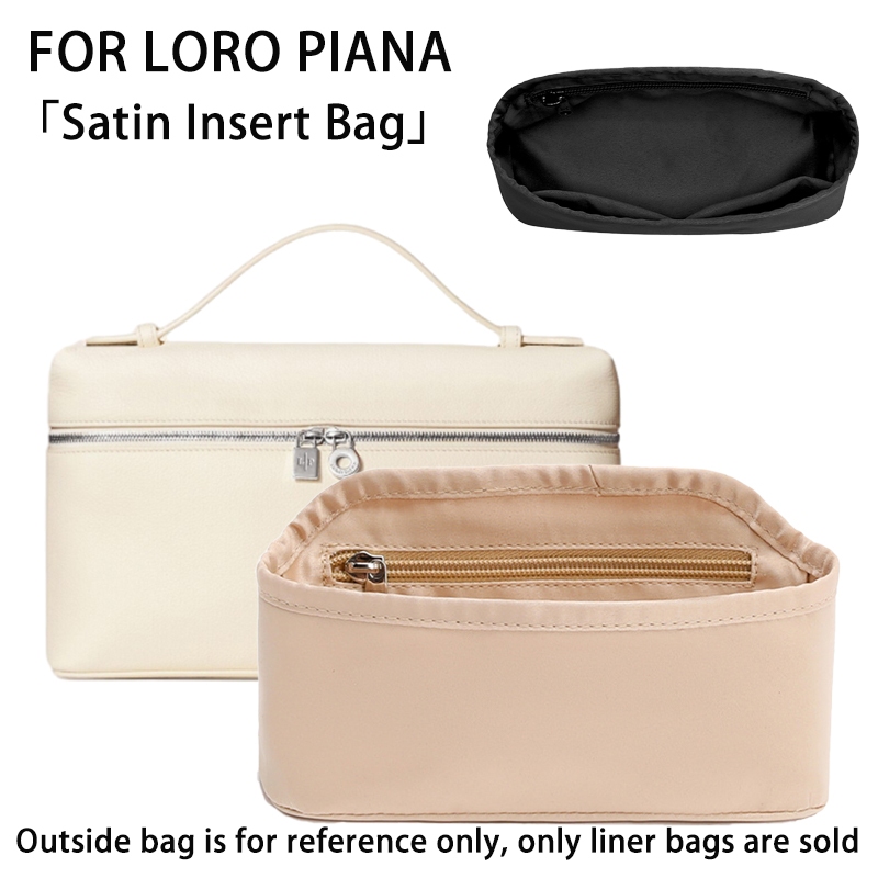 Bngin สําหรับ Loro Piana ใกระเป๋าผู้หญิงใส่กระเป๋าสําหรับเครื่องสําอางแต่งหน้ากระเป๋า Organizer