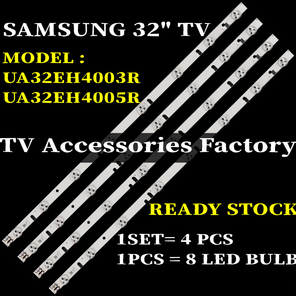 ใหม่ 4 PCS UA32EH4003R UA32EH4005R SAMSUNG 32 "LED TV BACKLIGHT (LAMPU TV) SAMSUNG 32 นิ้ว LED TV BA