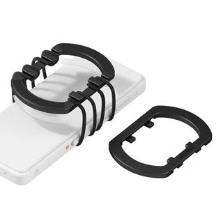 Hagibis อะแดปเตอร์แม่เหล็กแหวนแม่เหล็กสติกเกอร์แม่เหล็ก Bind Patch Kit ใช้งานร่วมกับ Magsafe อุปกรณ์เสริม Bundle Kit สําหรับ Power Bank SSD Enclosure