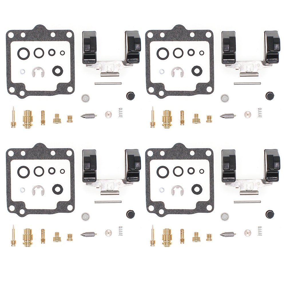 ชุดซ่อมคาร์บูเรเตอร์สําหรับ Suzuki GS750 80-83 GS750E GS750L 4X คาร์บูเรเตอร์ Rebuild ชุดซ่อม & Floa