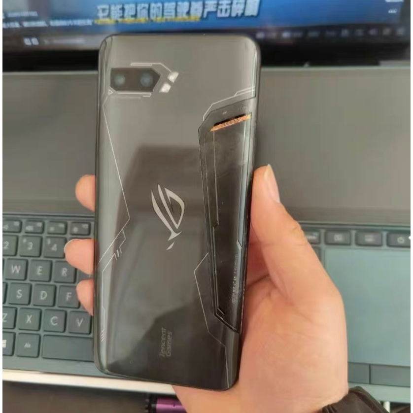Rog2 โทรศัพท์สําหรับเล่นเกม ASUS ROG 3 128G 256GB โทรศัพท์เกมพร้อม Dual SIM Original Used ROG Phone 2