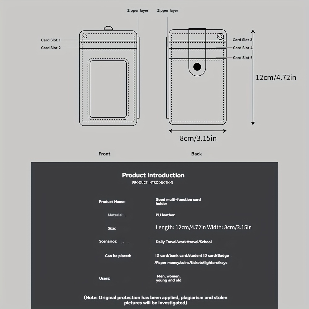กระเป๋าใส่เหรียญประชาชน บัตรธนาคาร บัตรประจําตัวประชาชน ที่ใส่บัตรเชือกแขวนคอ พวงกุญแจ ราคา ถูกที่สุด ดีลบีเคเค แกลเลอรีภาพที่ 6