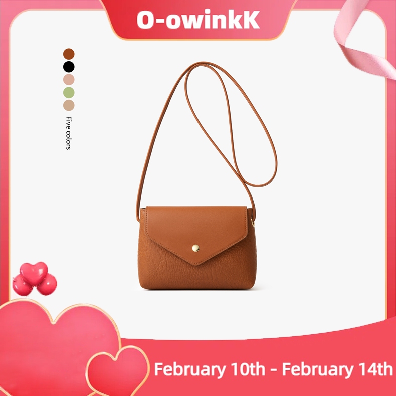 O-owinkk กระเป๋าสะพายข้างผู้หญิง กระเป๋าไหล่แฟชั่น กระเป๋าสะพายข้าง