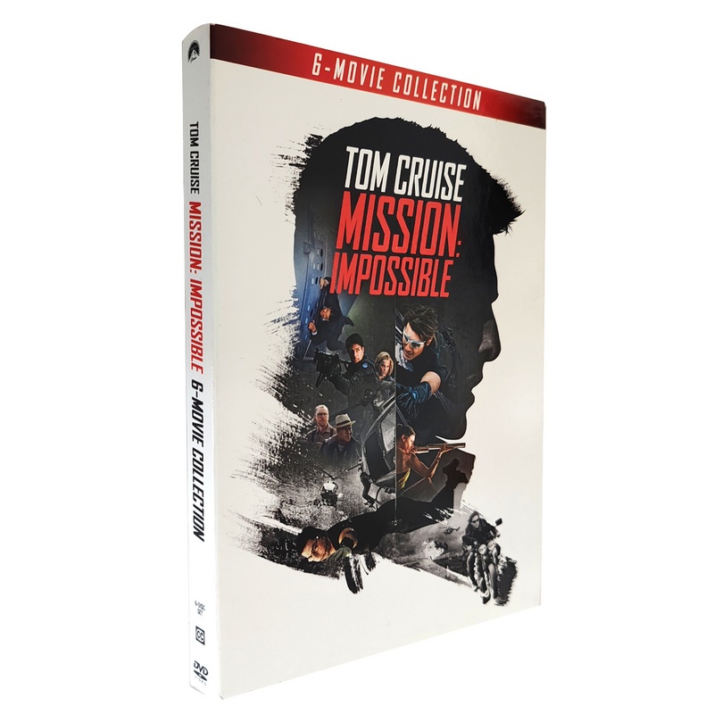 แผ่นเสียง 1-6 Mission: Impossible 6 Movie 6DVD 英文发音字