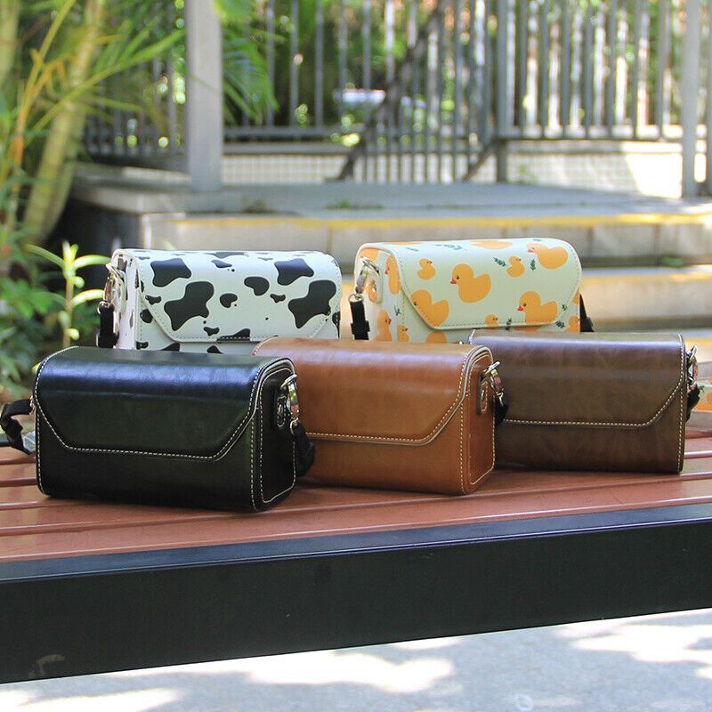 กระเป๋ากล้องหนังสําหรับ Fujifilm X100V X100F