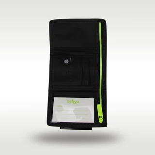 Kids Wallet Boy Cool Black Green World Clutch Wallet Leather Card Bag Coin Wallet, Original High Quality