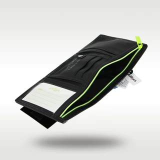 Kids Wallet Boy Cool Black Green World Clutch Wallet Leather Card Bag Coin Wallet, Original High Quality
