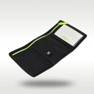 Kids Wallet Boy Cool Black Green World Clutch Wallet Leather Card Bag Coin Wallet, Original High Quality